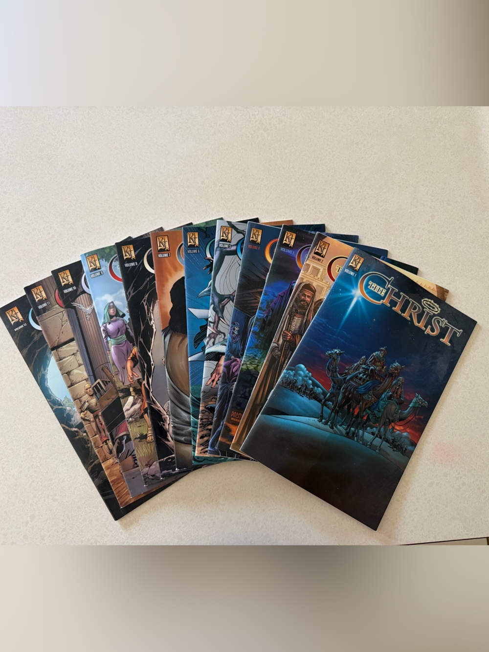 Christ Comic Book Bible Story Set